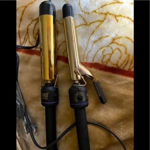 Lot of two hot tools curling iron